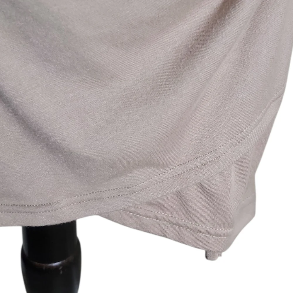 FIRM PRICE Shein tan sleeveless crew neck ruched side dress size XL - Picture 6 of 9